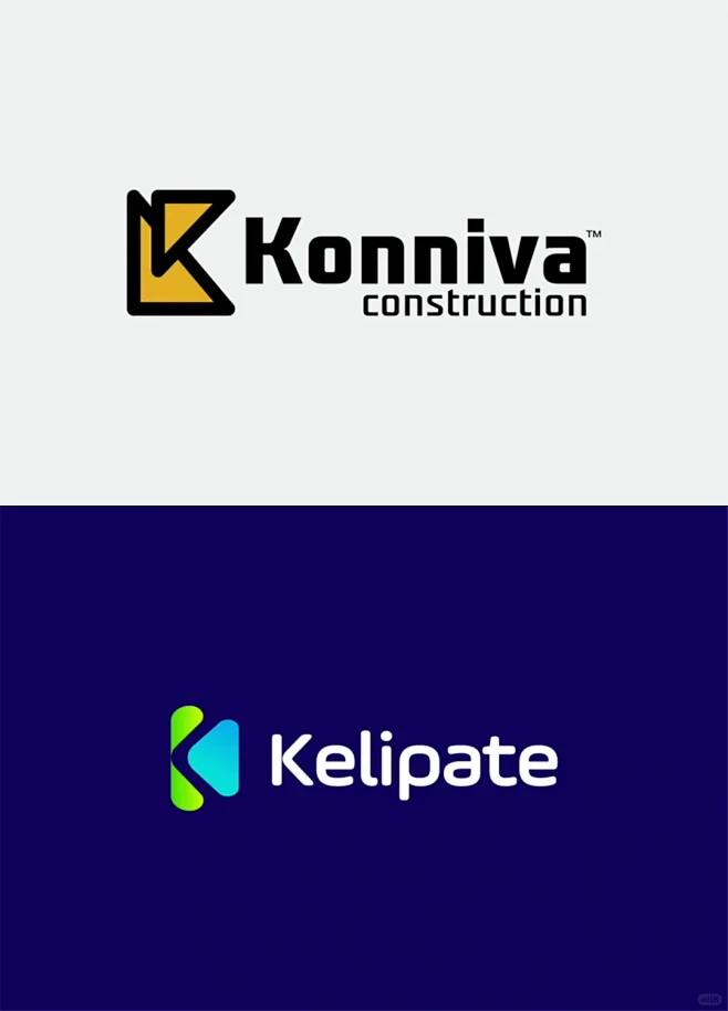 字母K上百款logo设计大合集-花瓣网