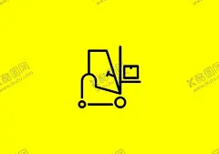 叉车 【酷图网】叉车,通用小图标,名片图标,矢量图标,网址图标,标志图标,企业LOGO标志,设计素材,广告设计,图标素材