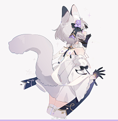 二次元—福瑞-花瓣网|陪你做生活的设计师 | @月神幻兔 的个人主页 - 微博