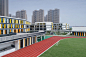 杭州古墩路小学 / GLA六和设计 : 多彩、交错的城市绿洲