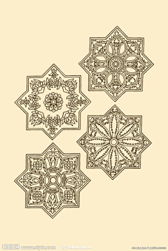 你是夜空中最亮的星采集到中国新疆传统民间装饰图案集