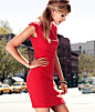 Fancy - Red Fitted Dress