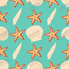 海星海螺贝壳图案 【酷图网】海星图案,无缝,印花,循环,图案,数码,布料,服装,童装,海星,海星插画,卡通海星,可爱海星,小海星,素材,元素,插画,插图,矢量,图片,可爱,海报素材,背景,动物,手绘,海星元素,海星素材,包装,简约,平铺,四方,连续,壁纸,简笔画,海洋生物,梦幻,海洋馆,海底世界,水族馆,贝壳,海螺,蓝色,绿色