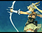 【武器少女系列】弓箭与少女特辑 : 远距离射箭百发百中的猎人们。纤细的女性虽然近距离无法与男性的力量相抗衡，但是在敌人看不见的地方使用弓箭战斗的话，绝不会输给任何人！感觉好帅气啊。女性站姿凛然地拉开弓弦的身影，充满了令人不禁被迷住的强大。在弓箭射出瞬间之前那种紧张感，令观看的...
