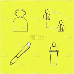 基本线性图标集