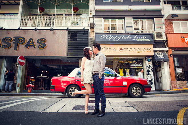 在香港街头和你艳遇。来自：婚礼时光——关...