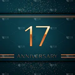 Realistic Seventeen Years Anniversary Celebration 