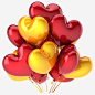 心形气球高清素材 心形 气球 爱心 免抠png 设计图片 免费下载