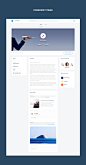 What if Linkedin was beautiful - Redesign concept : What if Linkedin was beautiful is a side project made for fun. This redesign concept has been created to practise my skills with no client restrictions. The main goal was to design an interface that I wo