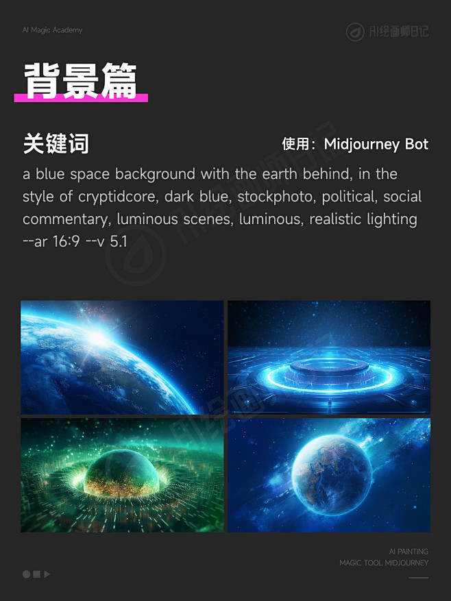 背景篇 - midjourney pro...