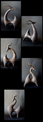 *Ceramic Sculptures by Athena Jahantigh