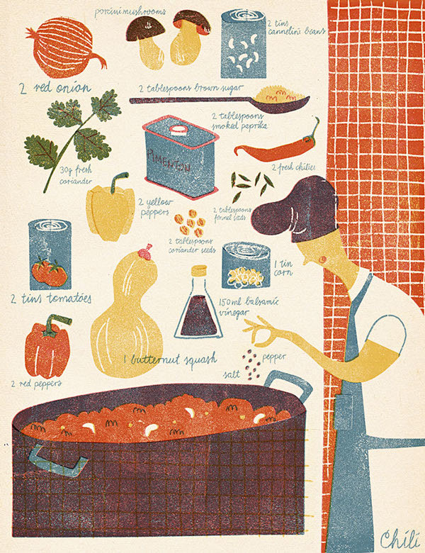 illustrated recipes ...