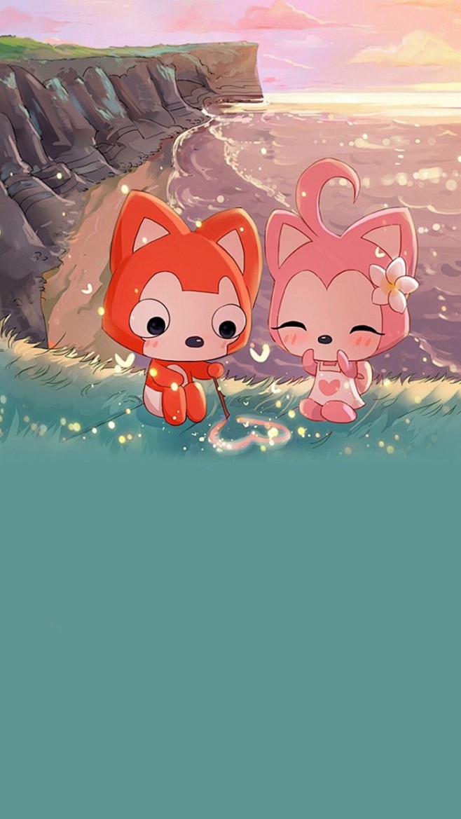 萌肉团的阿桃阿狸壁纸