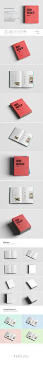 Free Book Mockup - Psd Smart Object : A free psd book mockup template for realistic printed book presentation. Photoshop format easy to edit file.