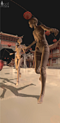 双人人偶动作场景绘画素材 - 小红书