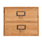 创意家具 木质首饰盒 复古做旧 抽屉柜收纳箱 zakka 外贸日单特价