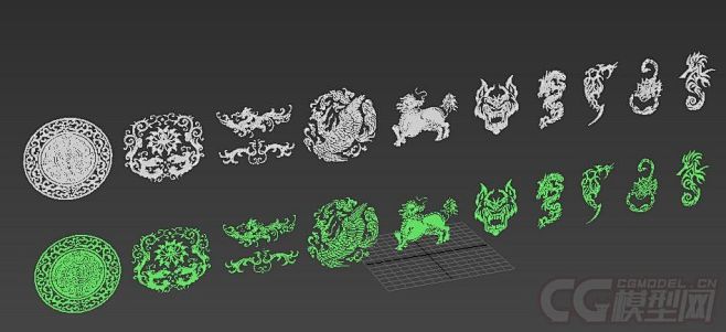 花纹-CG模型网（cgmodel)-专注...