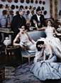 “上流贵族”｜Bazaar US September 2011 Karl Lagerfeld老佛爷2011年以经典名剧《楼上楼下》为原型，为美版《Bazaar》拍摄了一组纸醉金迷的时尚大片。 #fashion #时尚 #穿搭 #高级感穿搭 ##时尚大片 #服装搭配 #形象美学 #审美 #审美提升 #审美积累 - 小红书