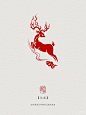图案纹样·仙鹿纹 - 小红书