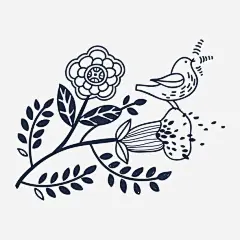 手绘花鸟女装行业装饰元素高清素材 女装行业装饰元素 手绘花鸟女装行业装饰元素 花鸟女装行业装饰元素 装饰元素 免抠png 设计图片 免费下载