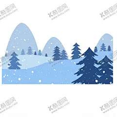 卡通雪山场景 【酷图网】卡通,山,雪山,雪景,树,树木,树叶,树枝,雪花,冬天,冬季,背景,底纹,纹理,壁纸,墙画,墙纸,手绘,绘画,插画,素材,矢量,图片