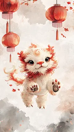 蛇年素材背景形象设计蛇主题 小年除夕蛇年通用(172)
