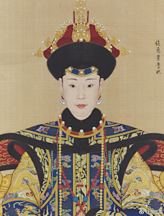 系-花瓣网|陪你做生活的设计师 | 清世祖顺治 孝惠章皇后博尔济吉特氏