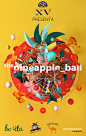 The Pineapple_ball Music Festival on Behance