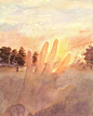 水果糖味的水彩场景
韩国插画师：haamjuhae (함주해) ​ ​​​​