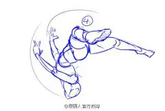 精美人物动态线稿合集-线稿时代-原画插画,微元素 - 线条,手稿,勾线,素描,线稿 - Element3ds.com!