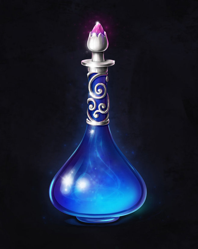 bottle of mana by an...