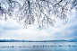 杭州西湖雪景