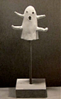 'Bell child' (1950) by Japanese-American artist Isamu Noguchi (1904-1988). Ceramic. via Mondoblogo: 