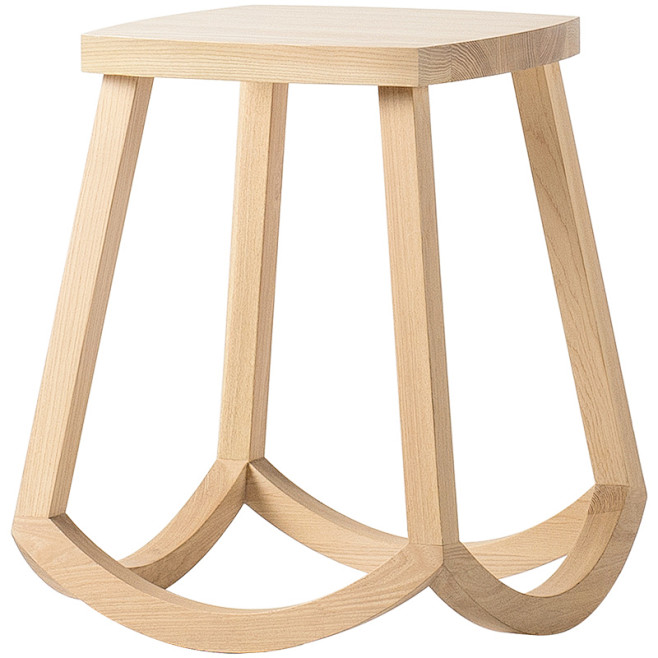 吱音原创 信凳创意北欧设计水曲柳全实木矮凳子家具个性板凳-淘宝网