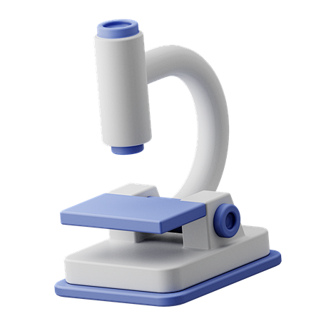 Microscope 3D Illust...