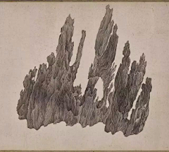 美学阿姨采集到国画_石头