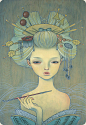 日本插画师奥黛丽川崎Audrey <wbr>Kawasaki作品欣赏