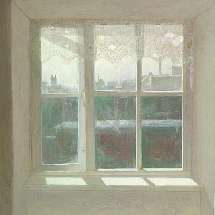 窗，不动声色的温柔。画家Jan van der Kooi