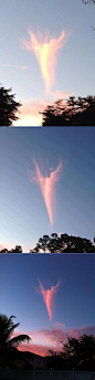 March 13, 2013, this cloud appears over Royal Palm Beach, Florida