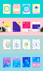 O1CN011ZCrcsIN97GtOTD !!3029643159 - 创意几何扁平化孟菲斯背景DM宣传单海报招贴展板设计矢量ai素材图