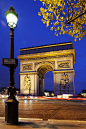 法国巴黎凯旋门 