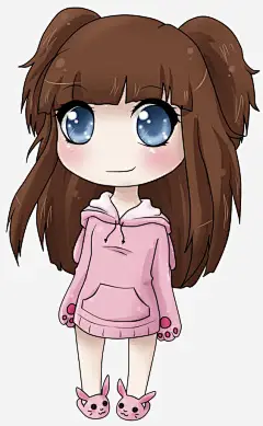 家居少女高清素材 卡通动漫少女 卡通少女 卡通长发女孩 家居少女 粉色睡衣萌少女 萌系手绘动漫女孩 免抠png 设计图片 免费下载