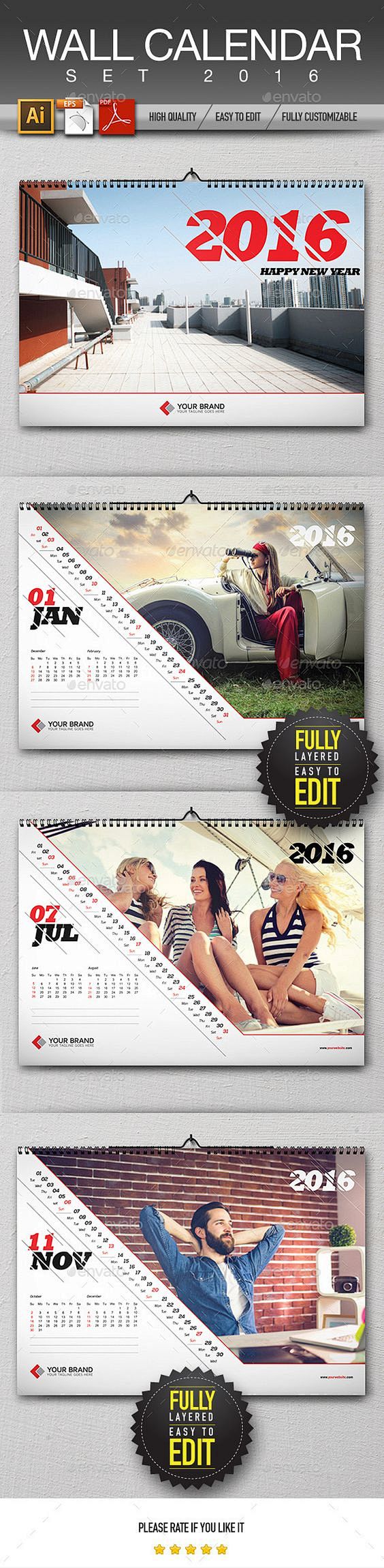 Wall Calendar Design...