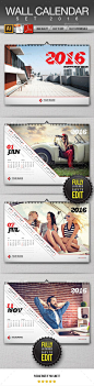 Wall Calendar Design AI, EPS, PDF Template #design Download…: 