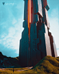 Weight Of Thought - Monolith : I feel like every good alien planet needs a monolith.