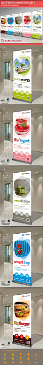 Multipurpose Banner or Rollup 2 - Signage Print Templates