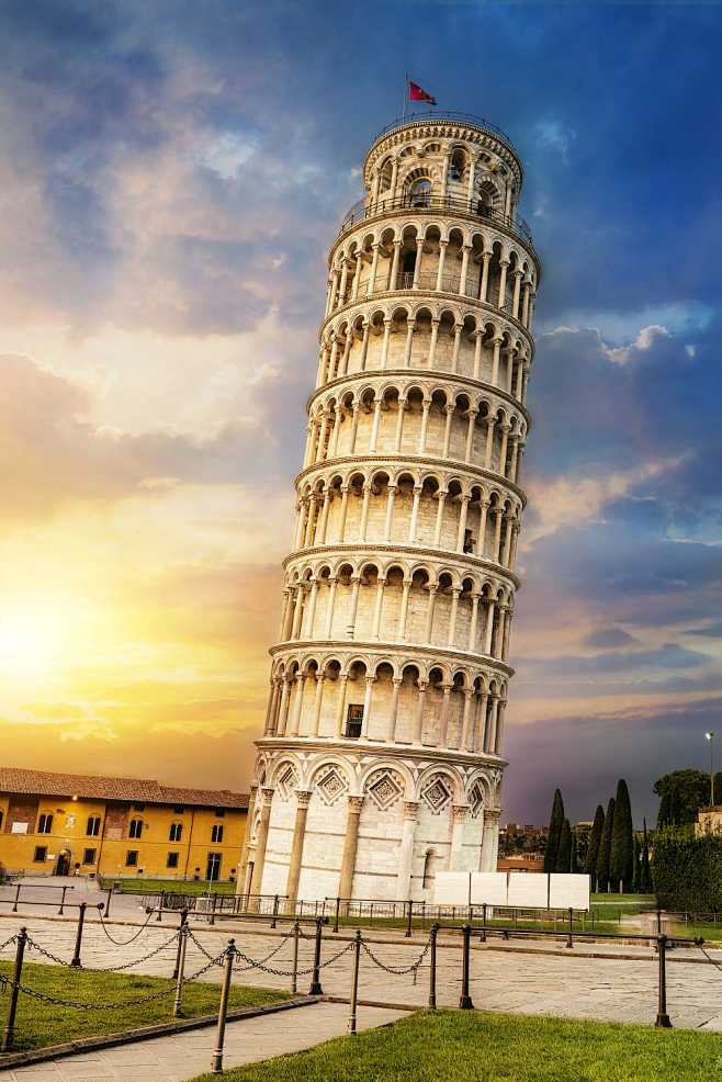 Pisa leaning tower, ...