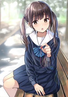 折木\采集到二次元妹子
