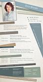 curriculum vitae on Behance