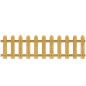 木栅栏  围栏 木桩 围挡png